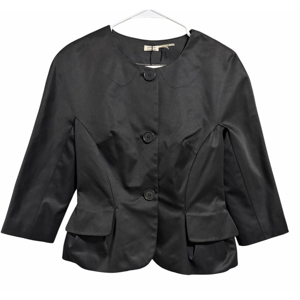 Leon Max Limited Edition‎ Black Blazer Women's Size 6